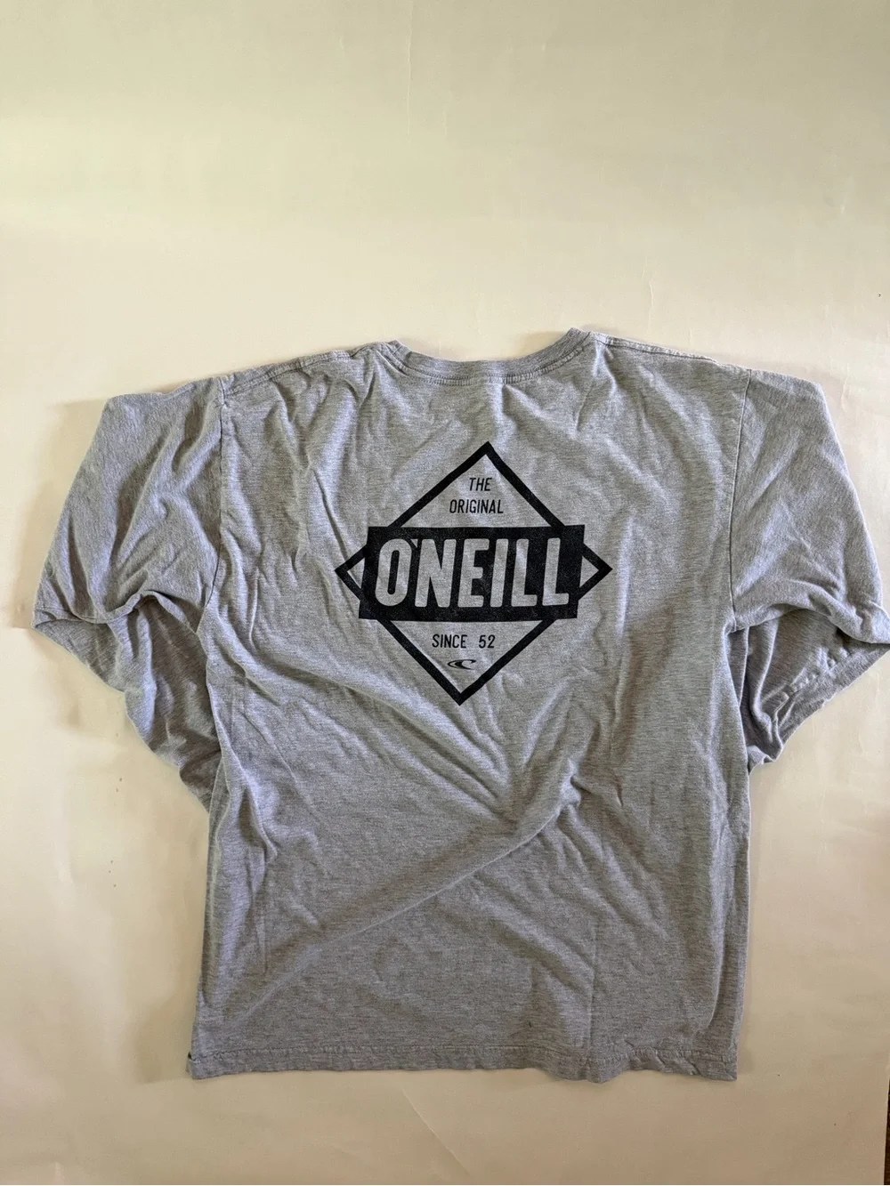 O'Neill Men's Long Sleeve Logo Tee - Gray